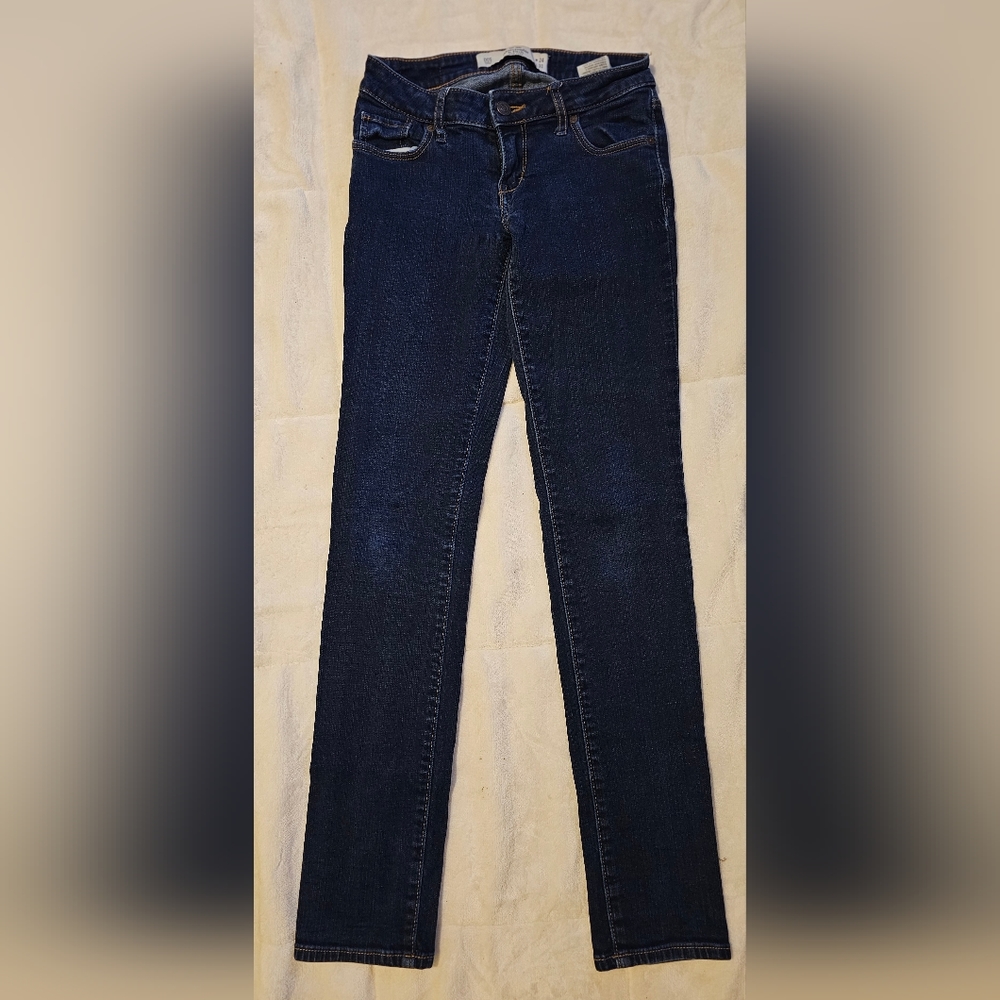 Abercrombie and Fitch The A&F Skinny Jeans Size 00 Short W 24 L 31